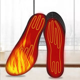 Insoles for Shoes USB Heated Shoe Insoles Feet Soft Washable Foot Pad Mat Electrically Heating Insoles Washable Warm Thermal