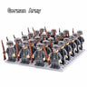 WW2 24pcs Military Army Soldier Soviet US UK German France Building Blocks Set Model Bricks Action Figures Weapon Toys Kids Gift