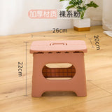 Portable Plastic Folding Stool Outdoor Fishing Stool Small Stool Kindergarten Children's Bench Adult Low Stool Folding Stool