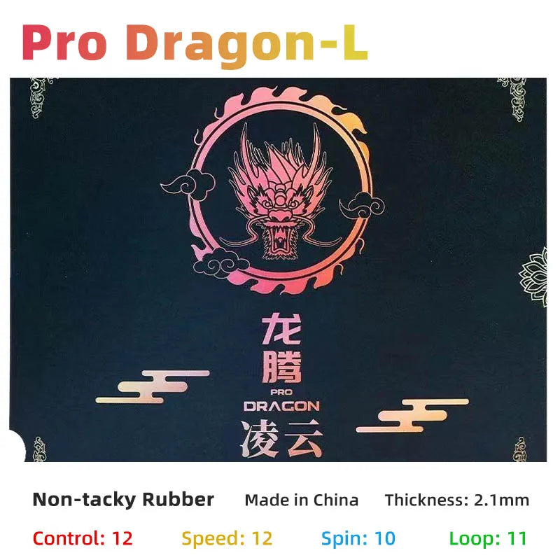 Friendship 729 Pro Dragon F Pro Dragon L Table Tennis Rubber 50th Anniversary Special Ping Pong Rubber