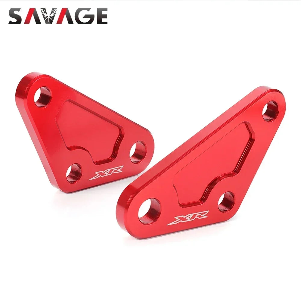 Front Engine Hanger Plate For HONDA XR400R 1996-2004 XR 400R Motorcycle Accessories Frame Body Mount Bracket Aluminum Red