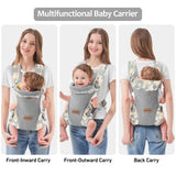 New Baby Sling Carrier Newborn Hip Seat Kangaroo Bag Infants Front and Back Backpack, 3 - 18 Months Baby Accessories