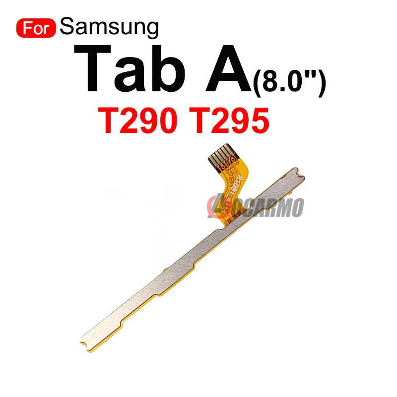 For Samsung Galaxy Tab A 8.0" SM-T290 T295 Power On off Volume Buttons Flex Cable Replacement Parts