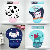 1PC Thicken Anime Mouse Pad with Wrist Support Anti Slip Silicone Hand Rest 3D Cartoon Mice Mat for PC Computer Gaming