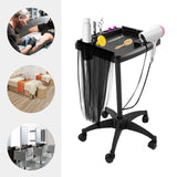 Rolling Salon Tray Cart  Hair Extension Tool Tray Cart  Movable Hair Extension Cart Salon Furniture