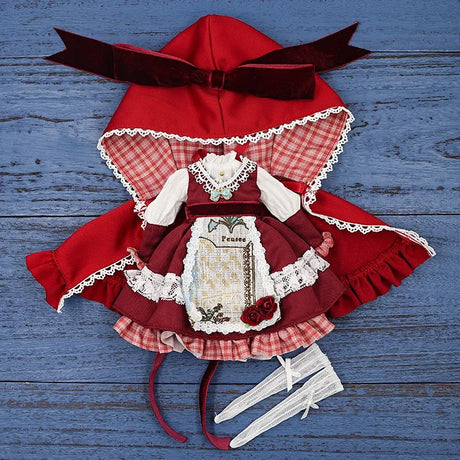Handmade Blyth Doll Bear suit Clothes Doll Blyth Doll Clothes Princess Dress With White Lace For Ymy Licca Azones Ob24 Ob27 Fr