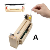 Diy Tool Bracelet Woven Workbench Length Adjustable Manual Wooden Paracord Jigs Set Rope Weaving Maker Platform