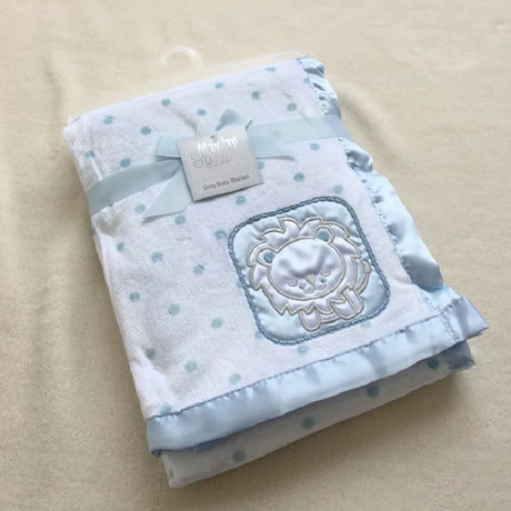 Baby Blankets New Thicken Double Layer Coral Fleece Infant Swaddle Bebe Envelope Wrap Owl Printed Newborn Baby Bedding Blanket