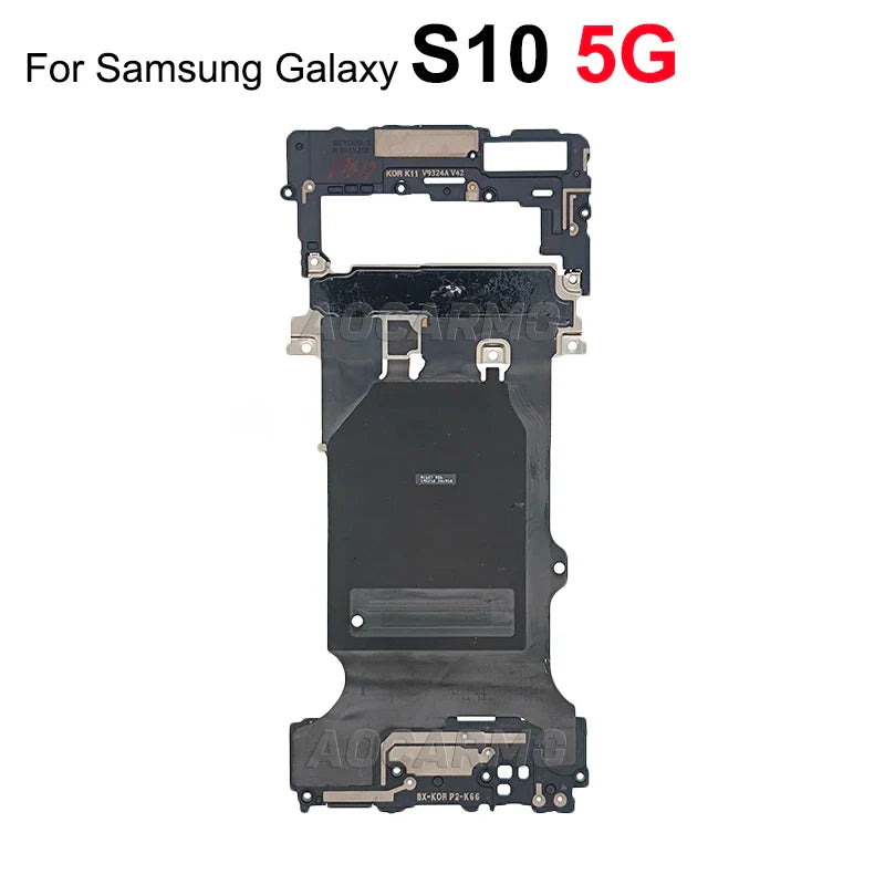 Aocarmo Wireless Charging Coil NFC Module Loudspeaker Signal Antenna Flex Cable For Samsung Galaxy S7 Edge S8 S9 S10 Plus S10E