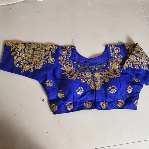 India Sari Shirt Sewn Choli Women's Top Belly Dance