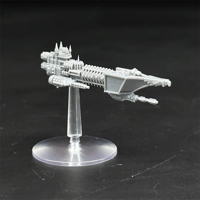 4Pcs Human Navy Firebird Frigate Resin Model Unpainted Battleship Figurines Miniature RPG TableTop Games War Chess Game