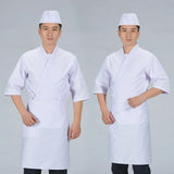 JEMMA LEONG Japanese Cuisine Clothing Kimono Sushi Restaurant Izakaya Chef Uniform For Women Men Waitress Waiter