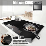 Induction Cooker Cover Silicone Mat Non Slip Electric Stove Cover Pad Cooktop Protector Cooking Kitchen Accessories Gadgets