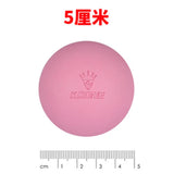 Rubber Fascia Massage Ball Yoga Fitness Muscle Relaxation Pain Relief Lacrosse Massage Ball Portable Physiotherapy Ball