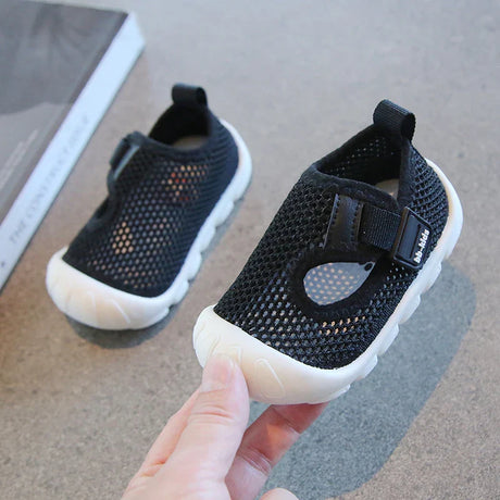 2023 Toddler Boys Girls Summer Mesh Breathable Pre Walker Non-Skid Baby Shoes 0-3Y Unisex Kids lightweight Sandals First Shoes