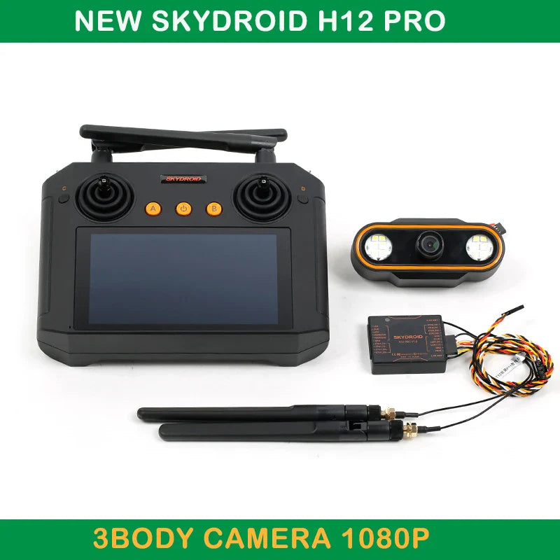 New Skydroid H12 PRO Remote Control  3 Body Camera 1080P Digital Image For Agricultural Spray Drone UAV