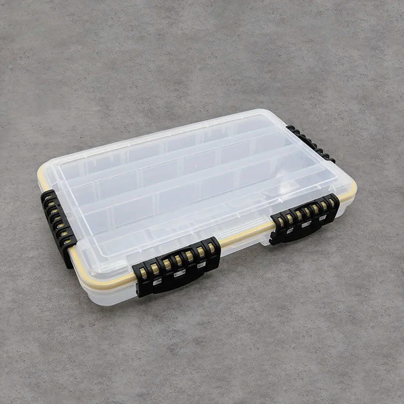 Waterproof Fishing Tackle Box Large Capacity Fishing Accessories Tool Storage Box Fish Hook Lure Fake Bait Box Fishing Supplies