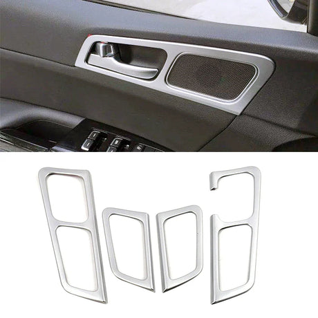 For Kia Sportage QL 2015-2019 Car Central Control Accessories ABS Interior Moulding Garnish Decoration Protection Sticker