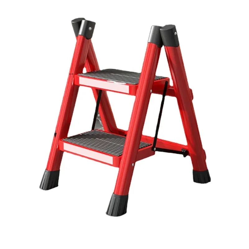 Fashion High Stools Kitchen Multi-layer Structure Ladder Chair Stable Load-bearing Step Stool Convenient Expansion Ladder Stool