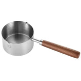 Kitchen Baking Tools Bakeware Measuring Tools & Scales Set Stainless Steel Measuring Cups and Spoons with Wooden Handle