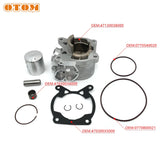 OTOM For KTM85 Engine Set of Cylinder Block Gasket Piston Ring 47mm Motorcycle Cylinder Component Assembly Fit KTM HUSQVARNA TC