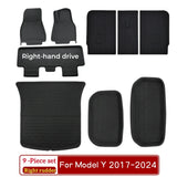 Model Y Model 3 Floor Mat 2017-2023 Luggage Mat Custom For Tesla Mat Trunk Mat 3D XPE All Weather Anti-Slip Set Floor Liner Mat