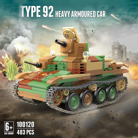 WW2 Military Panzer Tiger I Heavy Tank Panzerkampfwagen VI Ausf. E Building Blocks World War II Figures Bricks Model Toys Gifts