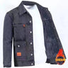 2022 Autumn and Winter New Men's Classic Fashion All-Match Denim Jacket Men's Fleece Thickening Warm High-Quality Jacket S-5XL