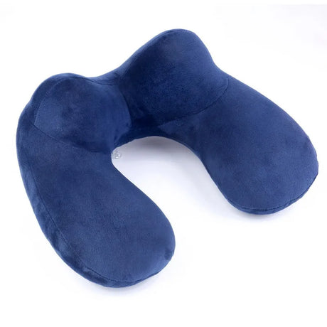 U-Shape Travel Pillow for Airplane Inflatable Neck Pillow Travel Accessories 4Colors Comfortable Pillows for Sleep Home Textile