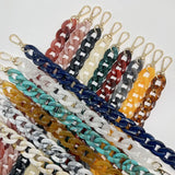 Multicolored Acrylic Bag Chain Bracelet Shoulder Chain Resin Mobile Chain Chain Chain Chain Acrylic Chain