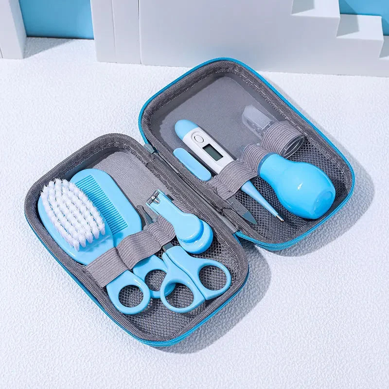 Newborn Baby Health Care Kit Grooming Set Nail Hair Clipper Scissor Comb Multifunction Toiletries Accessories Newborn Gift Set