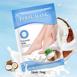 Foot Mask Exfoliating Anti Drying Cracking Heel Peeling Pedicure Socks Dead Skin Remover Spa Moisturizing Feet Lavender Mask