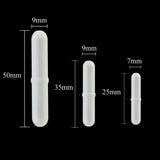 5 Pcs PTFE Magnetic Stirrer Stir Bar/Spin Bar Set