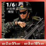 KADHOBBY 1/6 SWAT Set Army Chinese WU Police Multi-joint Movable PVC Military Model 12Inch Male Soldier Action Figure Body Dolls