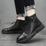 Boots Men Shoes Casual Shoes Classics Ankle Boots High Slip on  Office  Ventilate  Versatile Motorcycle