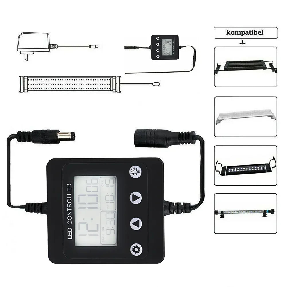 Dimming Light And Aquarium Spectrum System Equipment Lighting Accessories Controller Fish Timer Tank Full LED Dimmer