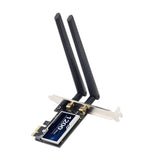 Wireless WiFi Adapter Desktop 1200Mbps Dual Band WiFi Card Adapter for Microsoft Windows 7/8/10/11 Linux