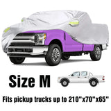 All Season Truck Cover Car Cover for Pickup Truck Against Dust Debris Windproof UV Protection 170T for Ford Raptor F150 F250 GMC