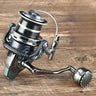 5000-12000 Rotating Reels Metal Ultra-large Distance Cast Wheel Anchor Fish Spinning Wheel Bobbins 14+1Ball Bearing Fishing Reel