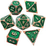 Special Offer Resin Metal Dice Set Sample With Metal Box Polyhedral DND Dice Set Sample Limited to 1 set of RPG game Dice Set