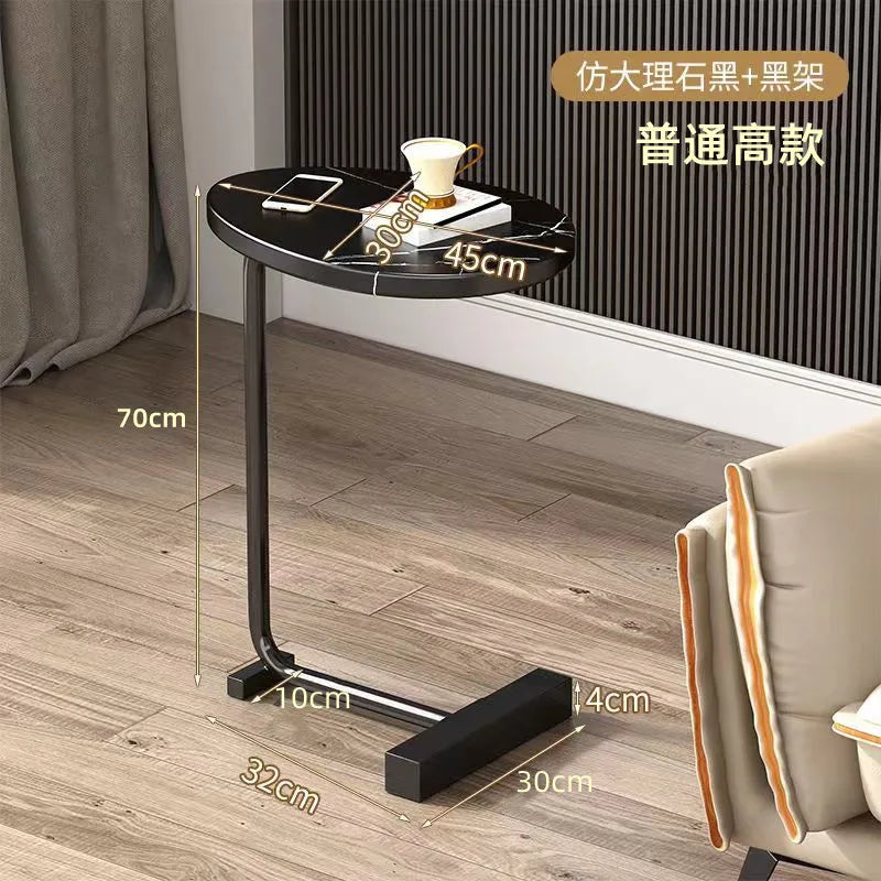 Side Table Simple Corner Table Living Room Home Hotel Homestay Side Table Bedside Cabinet Mobile Small Apartment Coffee Table