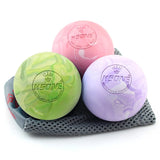 KSONE Lacrosse Massage Ball-Portable Fitness Massage Ball -Muscle Massage Roller-Relaxation Soft Massage Ball