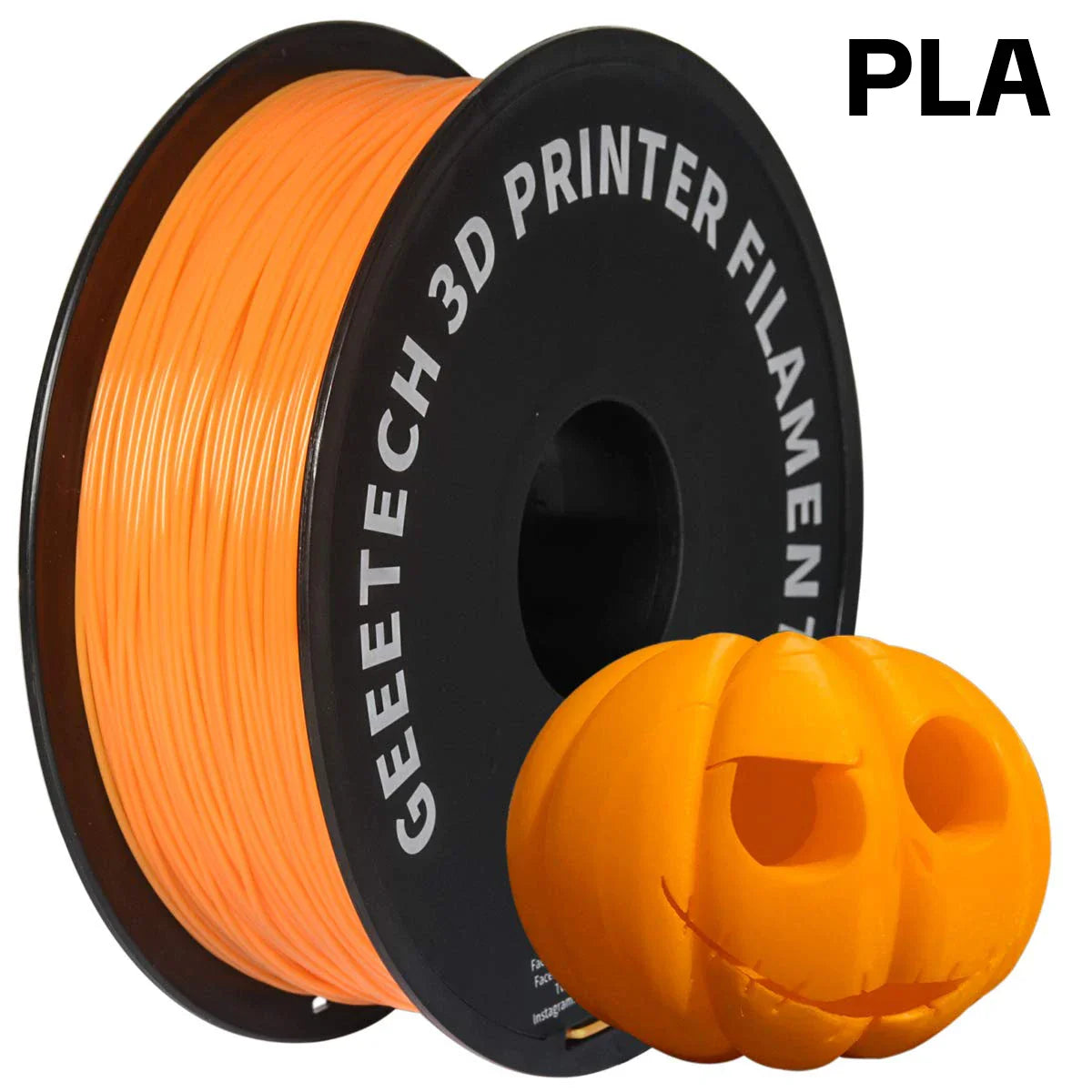 GEEETECH 3D Printing Materials Filament PLA For FDM 3D Printer 1 kg (2.2lbs) Vacuum Packaging 1.75mm +-0.03mm