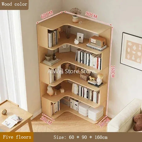 Storage Organizer Bookcases Shelves Magazine Wall Mainstays Racks Living Room Book Shelf Display Magazine Racks Nordic Furniture