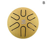 HLURU 3 Inches Steel Tongue Drum 6 Notes Hand Held Ethereal Drum Zen Meditation Tools Spirit Exercise Percussion Instrument Toys