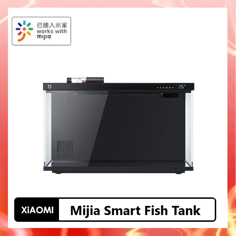 Xiaomi Mijia Smart Fish Tank MYG100 Work With Mijia APP Mobile controlled remote feeding  Smart Lighting System Light Aquarium