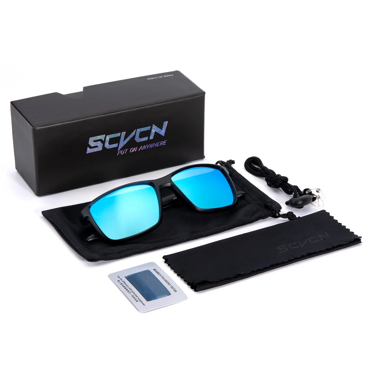 SCVCN Cycling Glasses Polarized Outdoor Cycling Sunglasses Men Sports Goggles UV400 Bicycle Eyewear MTB  Sunglasses Eyepieces