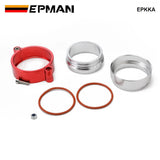 EPMAN HD Clamp System Assembly Exhaust V-band Clamp Anodized For 2.0",2.5",2.75",3.0" OD Turbo / Intercooler Pipe EPKKA