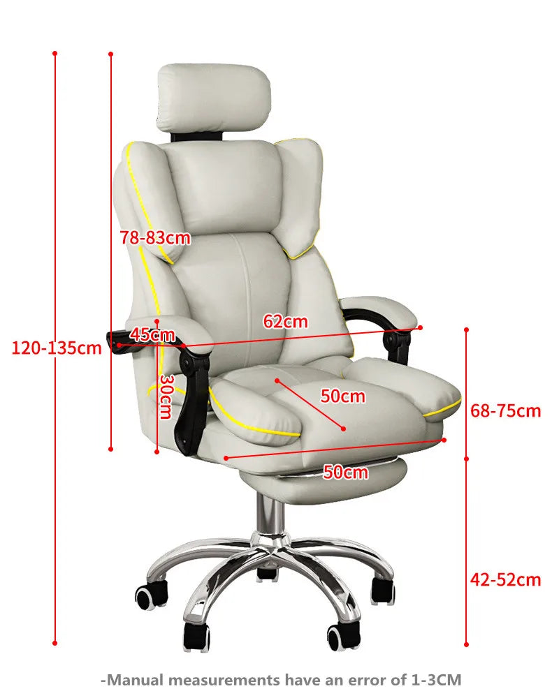 Lazy Sofa Chair Nordic Luxury Home Lift Swivel Chair Casual Game Computer Chair Office Chair Bedroom Study Casual Chair