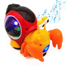 Children Toy Crawling Crab Walking Dancing Electronic Pets Robo Hermit Crab Snail Glowing With Music Light Baby Toddler Toy Gift